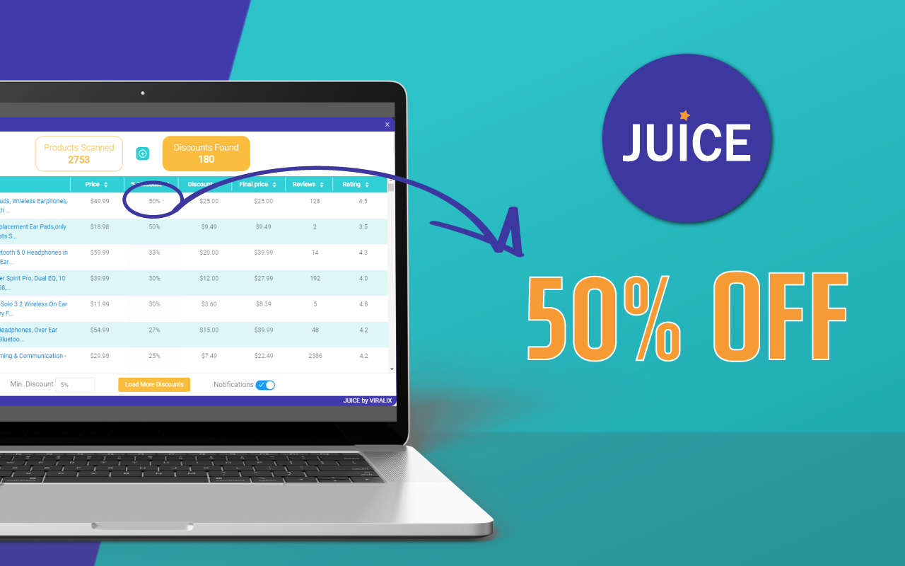 Juice -  Coupons Finder